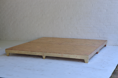 004 Gold leaf flooring